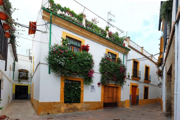 Cordoba Blumenfest Mai 2022 Oder Der Wettbewerb Der Balkone Und — Stockfoto