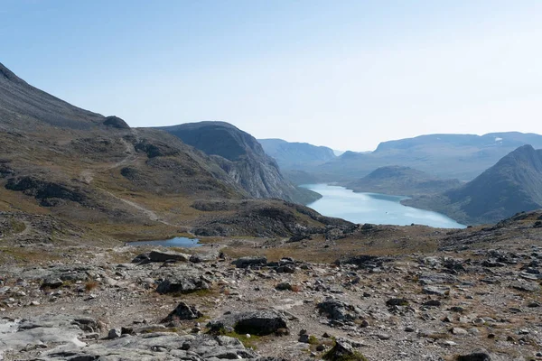 Горы Ландшафт Вокруг Фезеггена Йотунхеймена Норвегии — стоковое фото