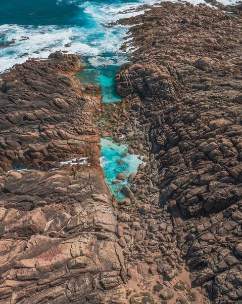 Una Bella Foto Una Injidup Natural Spa — Foto Stock