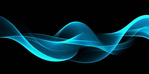 Mooie Kleur Licht Blauwe Abstracte Golven Ontwerp — Stockfoto