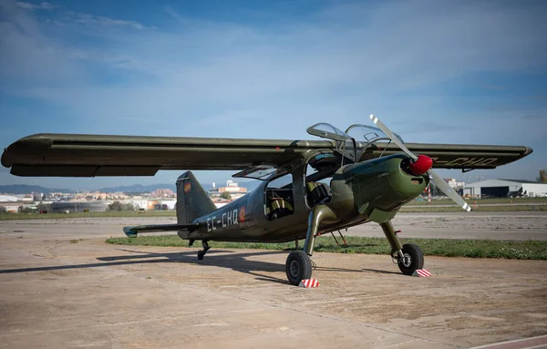 Avião Militar Verde Dornier — Fotografia de Stock