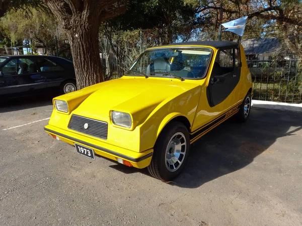 Quilmes Argentina Maio 2022 Old Yellow Buggy Renault Puelche Iguana — Fotografia de Stock
