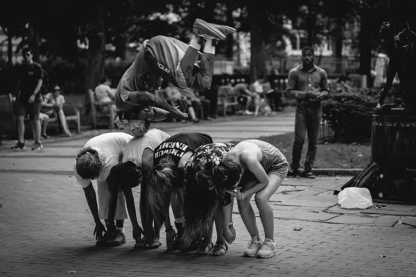 Projet Spectacle Danse Positive Rittenhouse Square Philadelphie — Photo