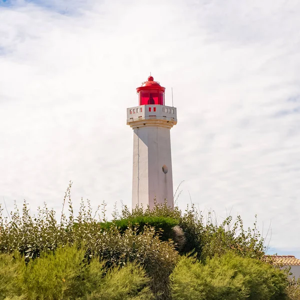 Yeu Island France Beautiful Landscape Corbeaux Lighthouse — Stock Photo, Image