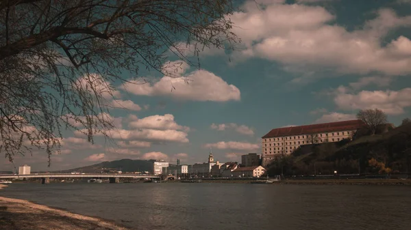 Miło Zobaczyć Piękny Zamek Linz Piękny Danau — Zdjęcie stockowe