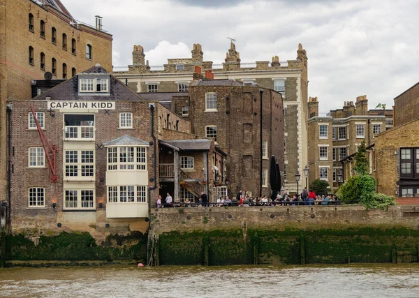 Captain Kidd Pub Wapping East London Named Seventeenth Century Pirate — Stock Photo, Image