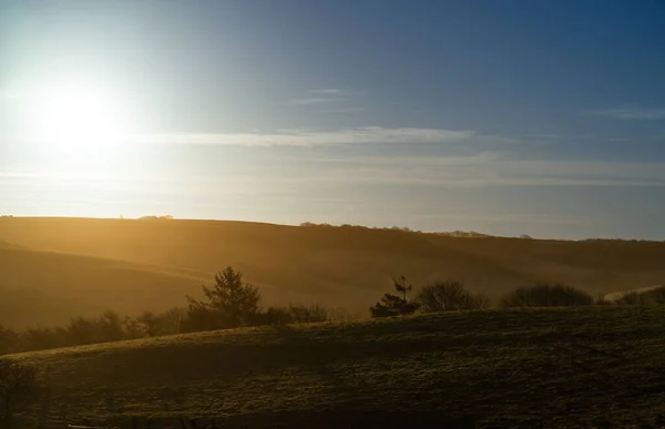 Ein Schöner Blick Auf Die Landschaft Einem Sonnigen Tag — Stockfoto