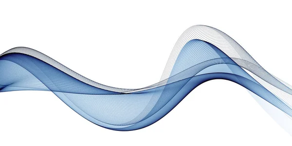Güzel Renk Açık Mavi Dalga Tasarımı — Stok fotoğraf