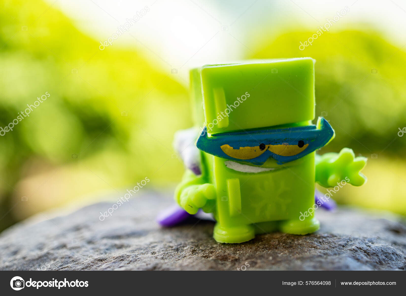 Closeup Super Things Fridge Toy Figurine Heroes Team Rock Stock Photo by  ©wirestock_creators 576564098