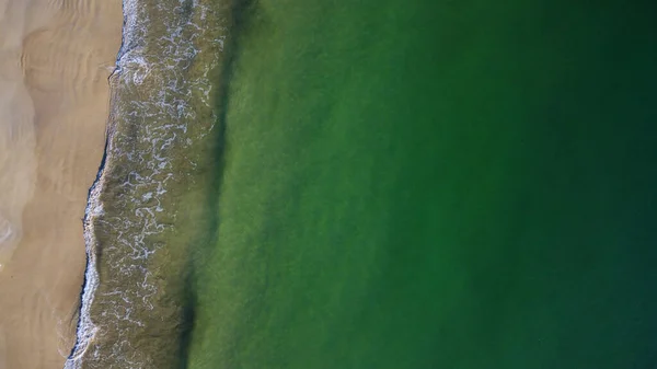 Drönare Utsikt Över Ett Vackert Hav Florianopolis Brasilien — Stockfoto