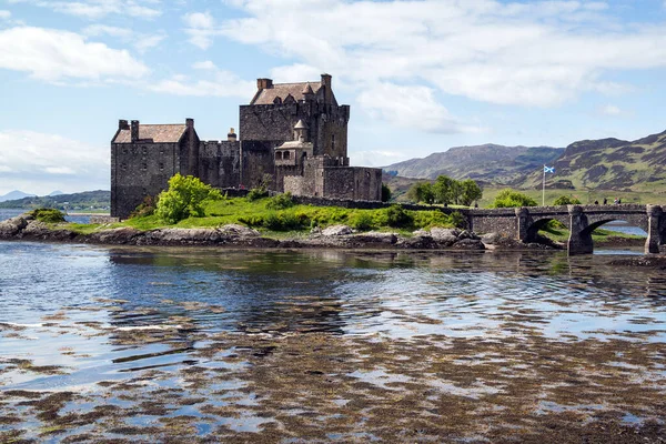 Eilean Donan Castle Western Highlands Scotland Reino Unido — Fotografia de Stock