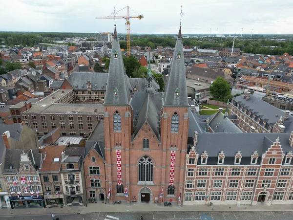 벨기에덴 몬데에 베네딕트 대수도원의 — 스톡 사진