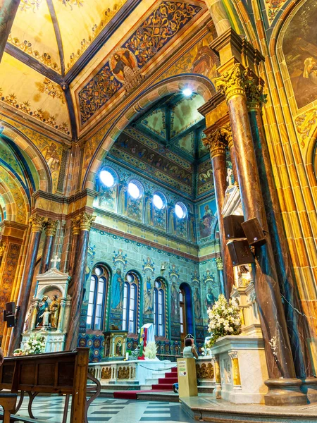 Iglesia Más Céntrica Capital Belo Horizonte Encuentra Avenida Afonso Pena —  Fotos de Stock