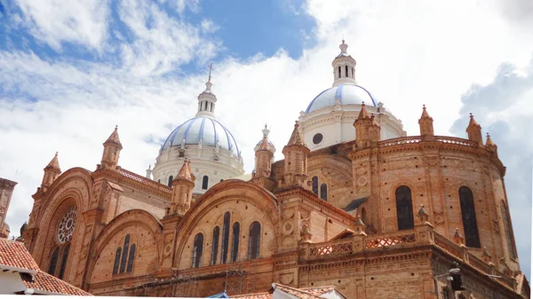 Cuenca Ekvador Daki Kusursuz Gebeliğin Katedrali Nin Güzel Bir Resmi — Stok fotoğraf