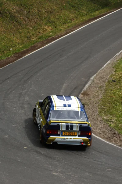 Photo Représentant Une Bmw Montée Wolsfeld Allemagne Tour Qui Est — Photo