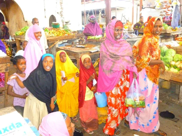 Women Somalia Bear Unequal Brunt Hardships Occasioned Poverty Clan Based — Stock Photo, Image