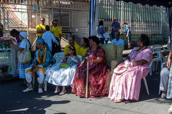 Belo Horizonte Minas Gerais Brasil Agosto 2007 Brazilian Folkloric Groups — Stock Photo, Image