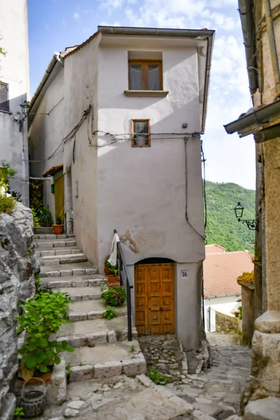Talya Nın Campania Bölgesindeki Bir Köy Olan Petina Nın Eski — Stok fotoğraf
