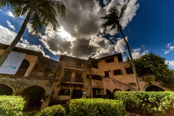 Low Angle Shot Old Building Altos Chavon Dominican Republic — Stock Photo, Image