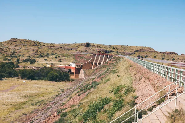 Güneşli bir günde Namibya 'da güzel bir ormanın havadan görünüşü.