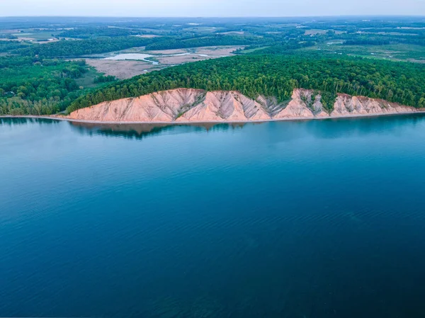 Piękny Widok Jezioro Ontario East Bay Tle — Zdjęcie stockowe