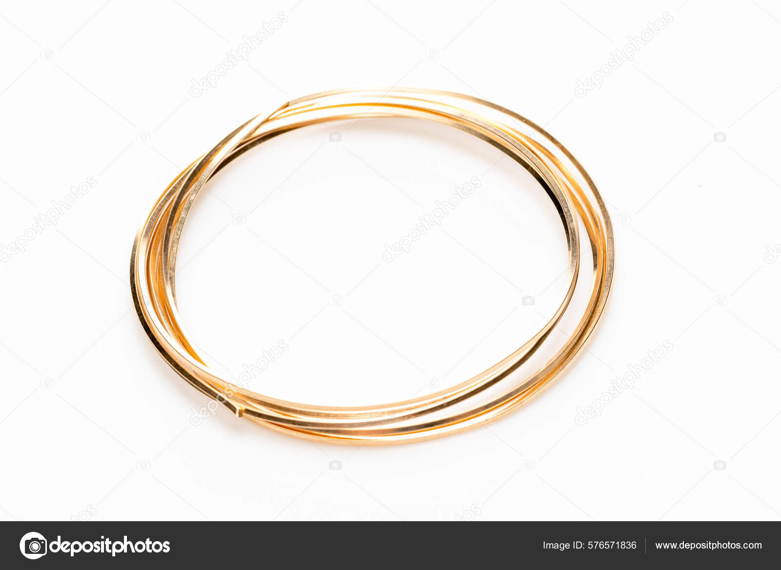 Radium Gold Wire Jewelry Making Isolated White Background Stock Photo by  ©wirestock_creators 576571836