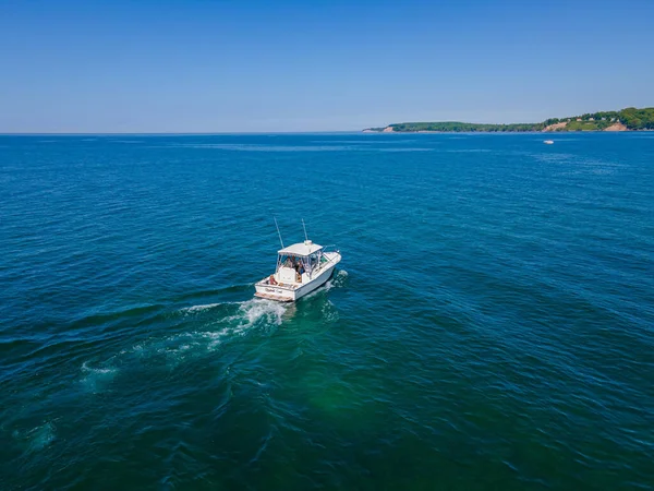 Barco Navegando Lago Ontário Nova Iorque Eua — Fotografia de Stock