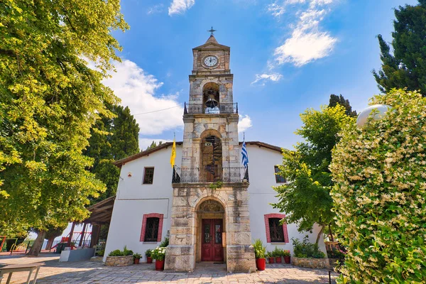 Kostel Agia Kyriaki Byl Postaven Roce 1740 Obci Zagora Pelionu — Stock fotografie