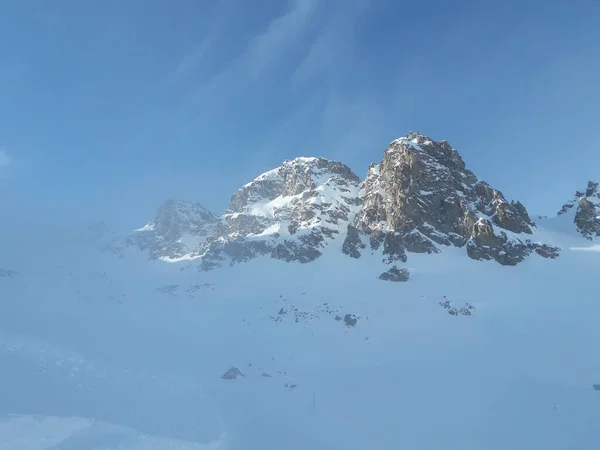 Esquí Moritz Invierno — Foto de Stock