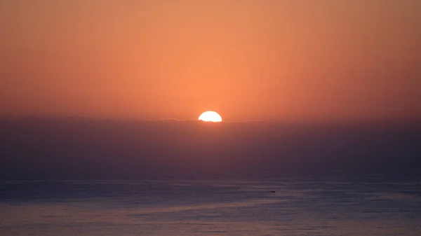 Una Bellissima Alba Sul Mare — Foto Stock