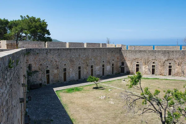 Fortaleza Pylos Niokastro Comenzó Ser Construida Por Los Otomanos 1573 —  Fotos de Stock