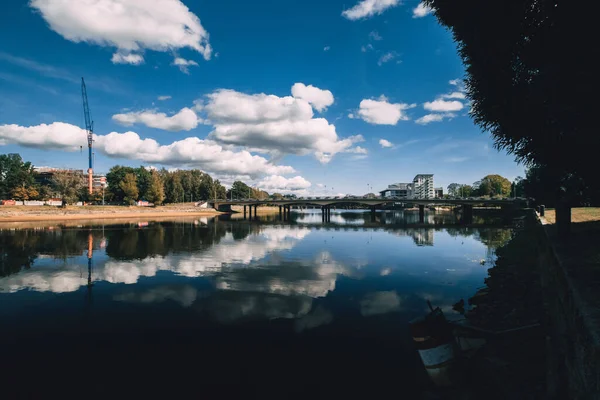 Beautiful View Sea Karlstad Sweden Sunny Day — Stock Photo, Image