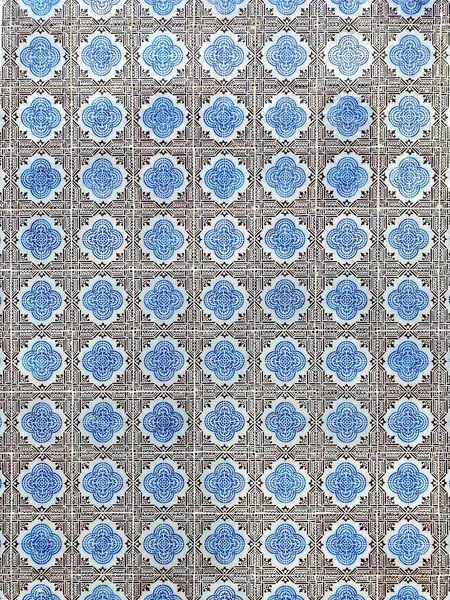 Azulejo Traditionele Tegels Die Gebruikt Worden Muren Vloeren Portugal Versieren — Stockfoto