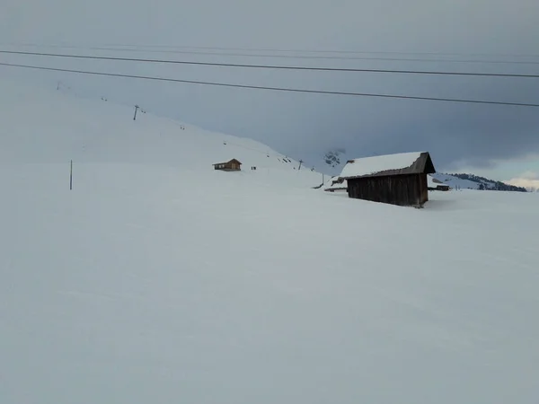 Skifahren Moritz Winter — Stockfoto