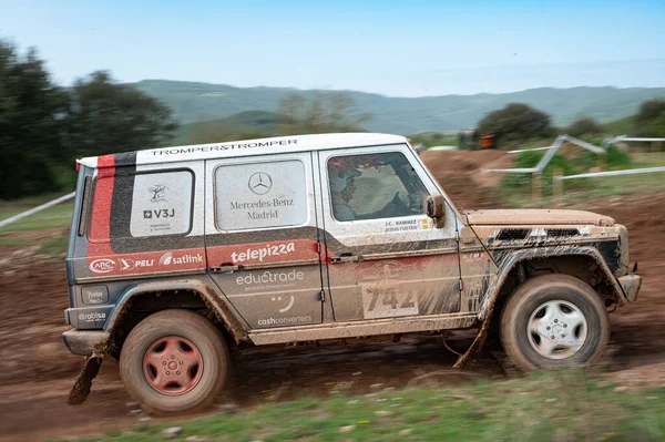 Bella Mercedes Benz Classe Preparata Dakar Rally — Foto Stock