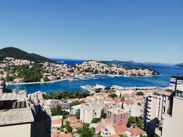 Beautiful View Buildings Water Dubrovnik Croatia — Stock Photo, Image