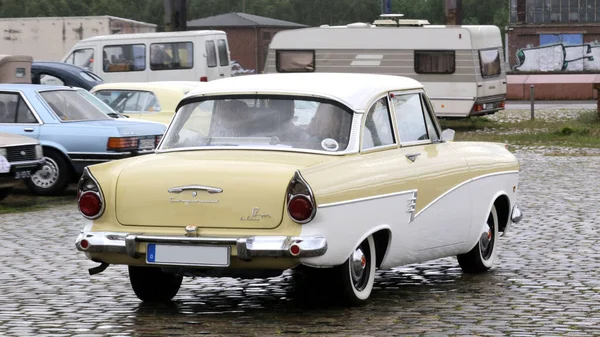 Véhicule Ford Construit Allemagne 1957 1960 Cette Voiture Classique Était — Photo