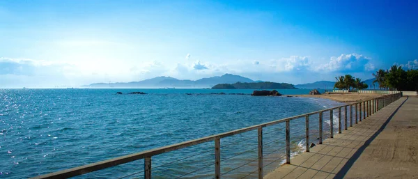 Una Vista Impresionante Bahía Daya Shenzhen China Desde Camino Orilla — Foto de Stock