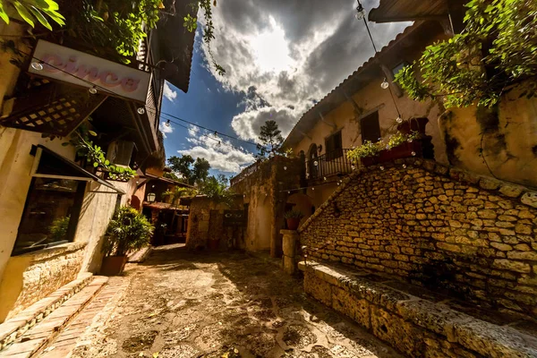 Eine Schöne Aufnahme Aus Den Straßen Von Altos Chavon Dominikanische — Stockfoto