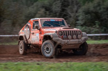 Jeep Rubicon Dakar Rallisi için hazır.