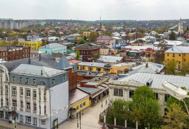 Evangelist John Kilisesi 'nin panoramik manzarası, Kolomna şehri, Moskova Oblastı, Rusya