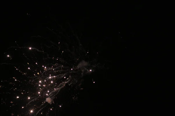 Een Close Shot Van Geruisloos Vuurwerk Tegen Zwarte Achtergrond Khulna — Stockfoto