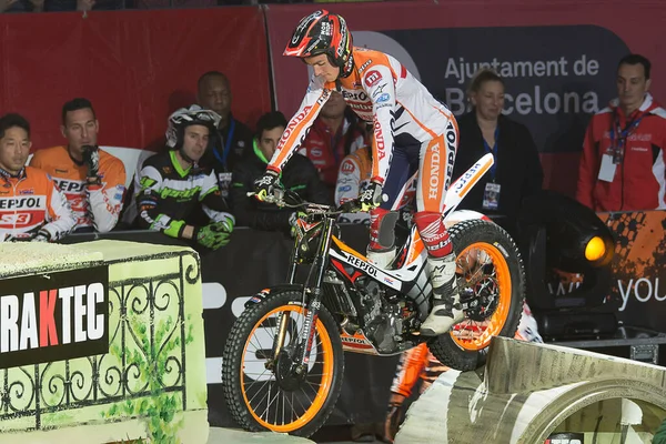 Bicicleta Trial Española Campeonato Montesa Cota 4Rt —  Fotos de Stock