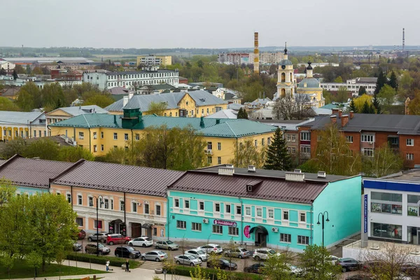 Вид Дзвіниці Церкви Івана Євангеліста Міста Коломна Московська Область Росія — стокове фото