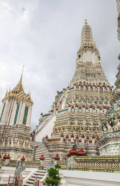 Tayland Güneydoğu Asya Bölgesindeki Tayland Tapınağı Wat Arun — Stok fotoğraf