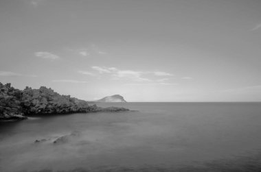 Kızılötesi BW Okyanus 'un uzun pozlu resmi