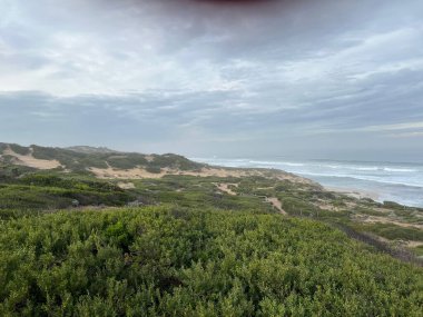 Sabah yürüyüşünden sonra Mornington Yarımadası Ulusal Parkı 'ndan Sabah Manzarası.