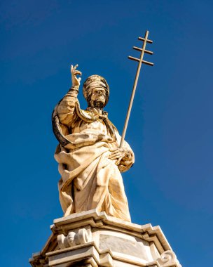 Benevento, İtalya Eski Şehir Merkezi Heykeli