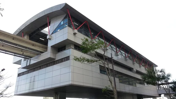 Naha Okinawa Japonya Daki Tsubogawa Stasyonu Nun Güzel Bir Görüntüsü — Stok fotoğraf