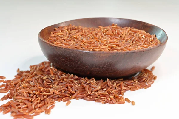 Red Rice Variety Rice Has Red Colored Husk Due Its — Stock Photo, Image